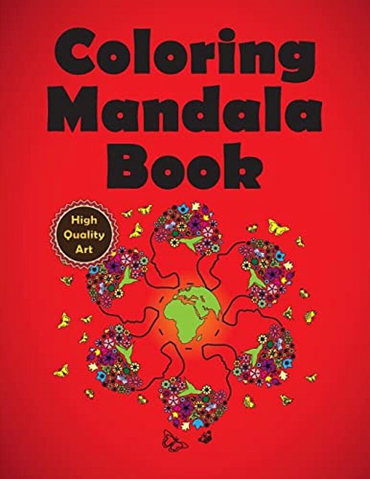 Mandala Coloring Book: Printable Coloring Mandala Book-..