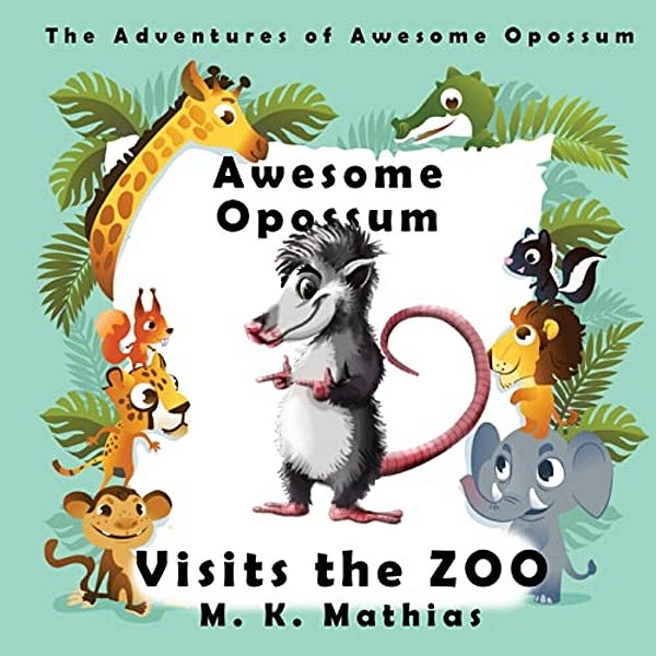 Awesome Opossum Visits The Zoo-..