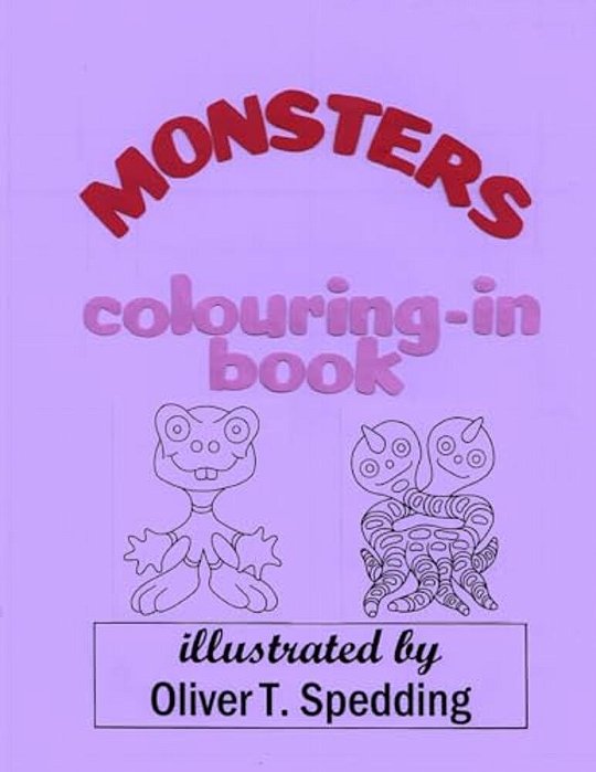 Monsters Colouring-In Book-..