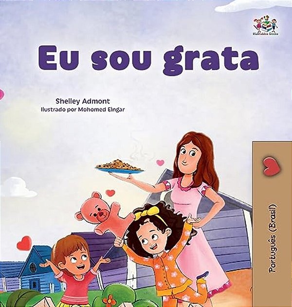 I Am Thankful (Portuguese Brazilian Book For Kids)-..