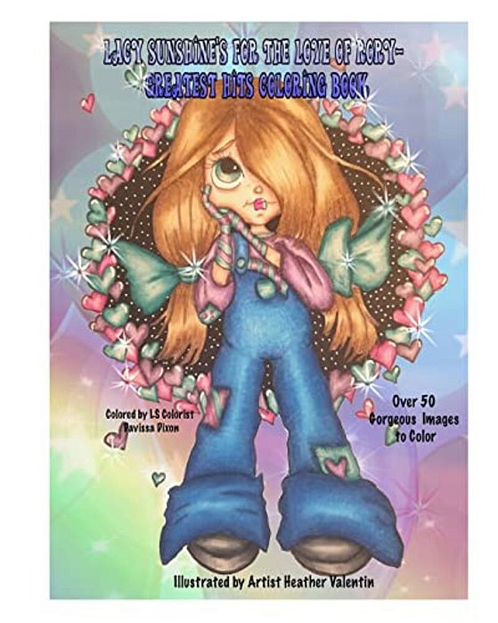 Lacy Sunshine's For The Love Of Rory Greatest Hits Coloring Book: Rory The Sweet Urchin Coloring Book Adults And All Ages-..