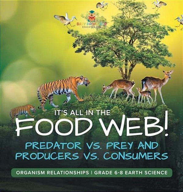 It's All In The Food Web! Predator Vs. Prey And Producers Vs. Consumers Organism Relationships Grade 6-8 Earth Science-..