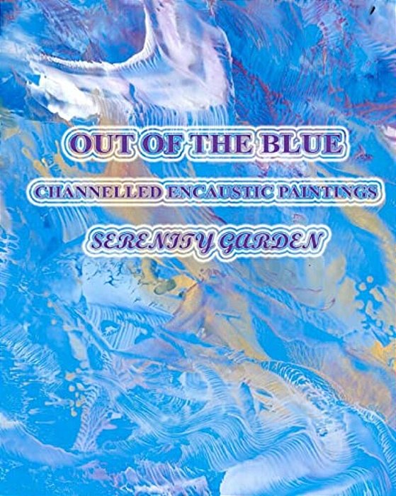Out Of The Blue: Channelled Encaustic Paintings-..