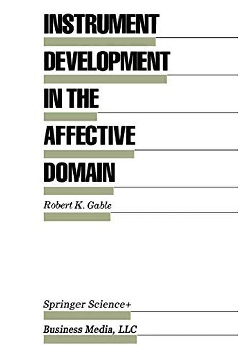 Instrument Development In The Affective Domain-..