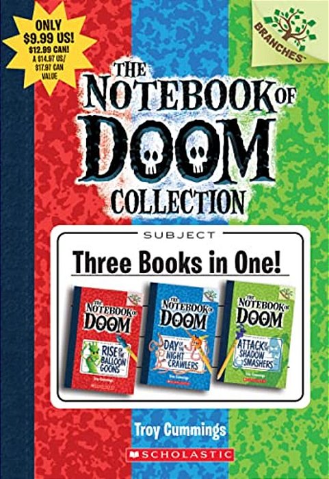 The Notebook Of Doom (Books 1-3)-..
