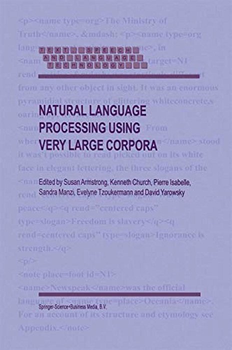 Natural Language Processing Using Very Large Corpora-..