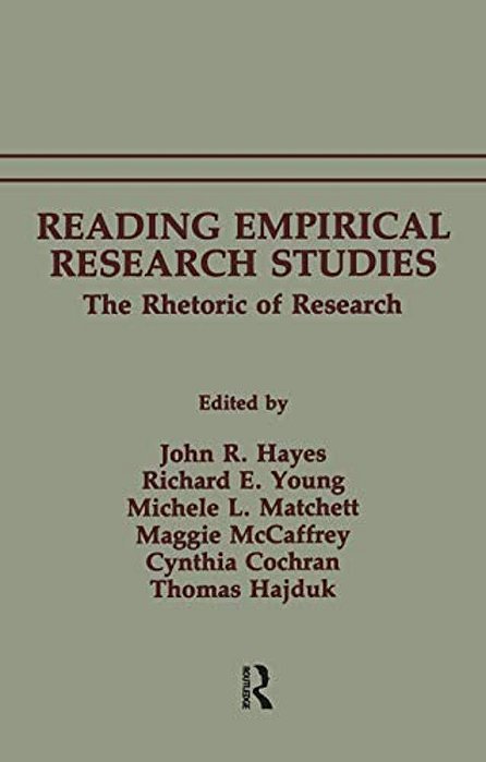 Reading Empirical Research Studies: The Rhetoric Of Research-..