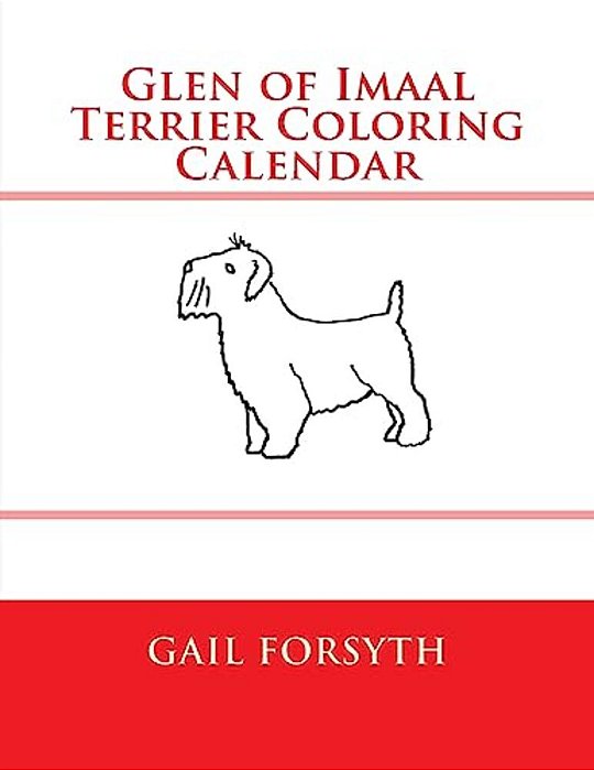 Glen Of Imaal Terrier Coloring Calendar-..