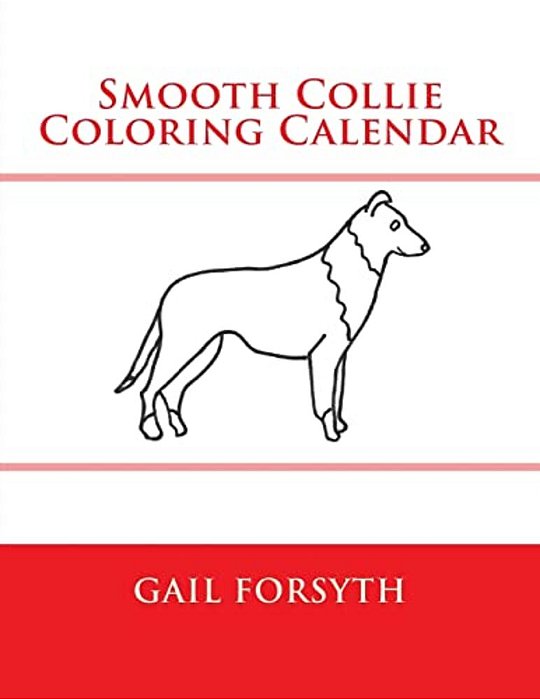 Smooth Collie Coloring Calendar-..