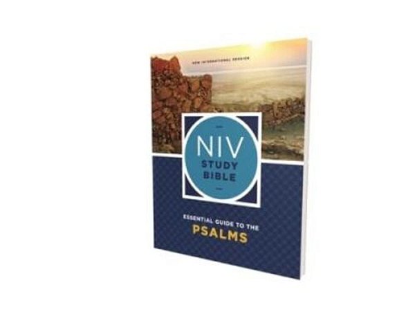Niv Study Bible Essential Guide To The Psalms, Paperback, Red Letter, Comfort Print-..