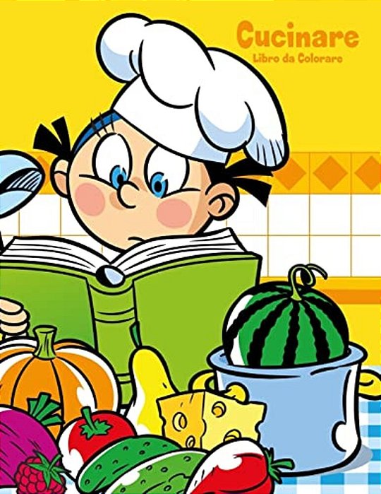 Cucinare Libro Da Colorare 1-..