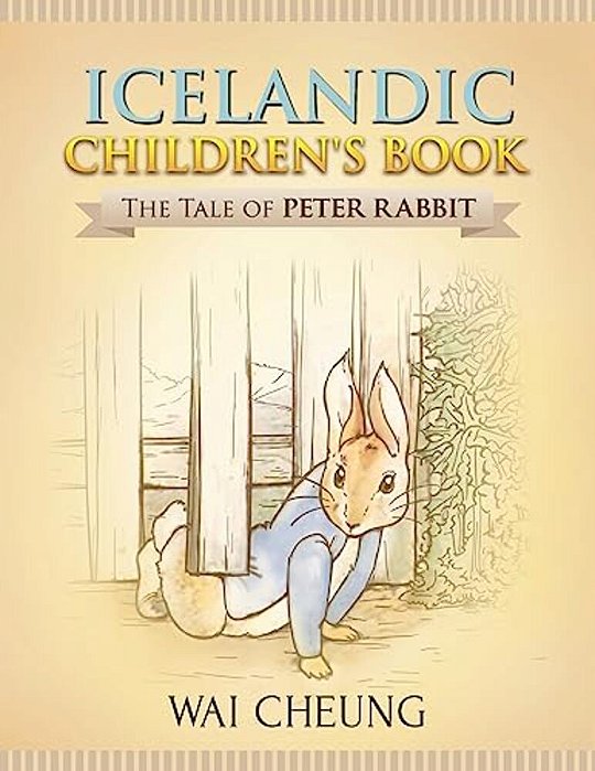 Icelandic Children's Book: The Tale Of Peter Rabbit-..