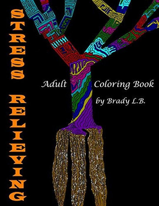 Adult Coloring Book: Stress Relieving-..