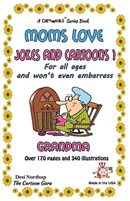 Moms Love Jokes & Cartoons 1: In Black & White-..