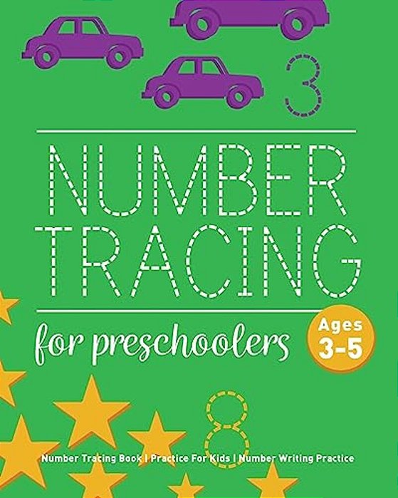 Number Tracing Book For Preschoolers: Number Tracing Book, Practice For Kids, Ages 3-5, Number Writing Practice-..