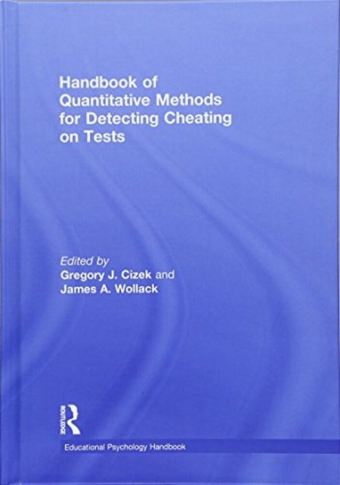 Handbook Of Quantitative Methods For Detecting Cheating On Tests-..