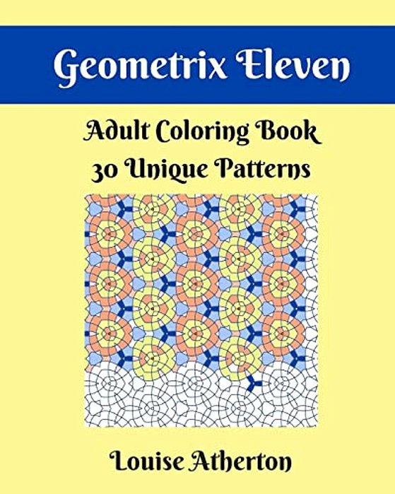 Geometrix Eleven: Coloring For Adults-..