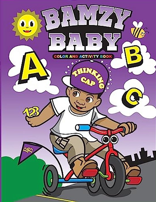 Bamzy Baby Color And Activity Book-..