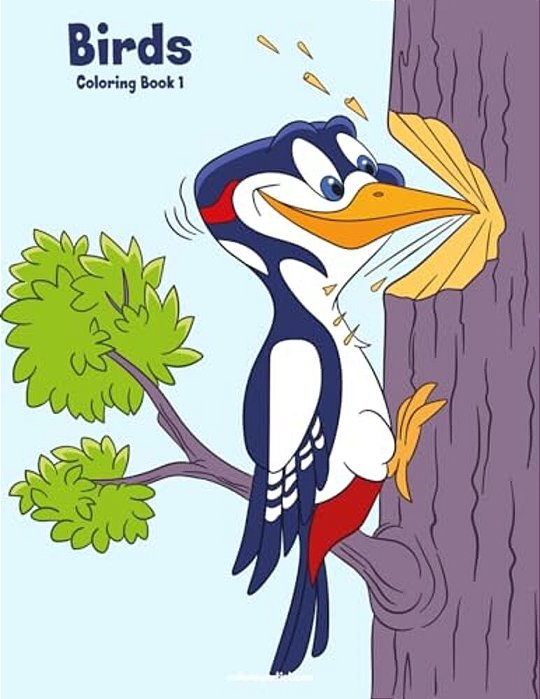 Birds Coloring Book 1-..