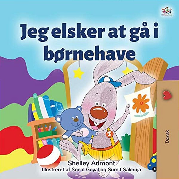 I Love To Go To Daycare (Danish Book For Kids)-..
