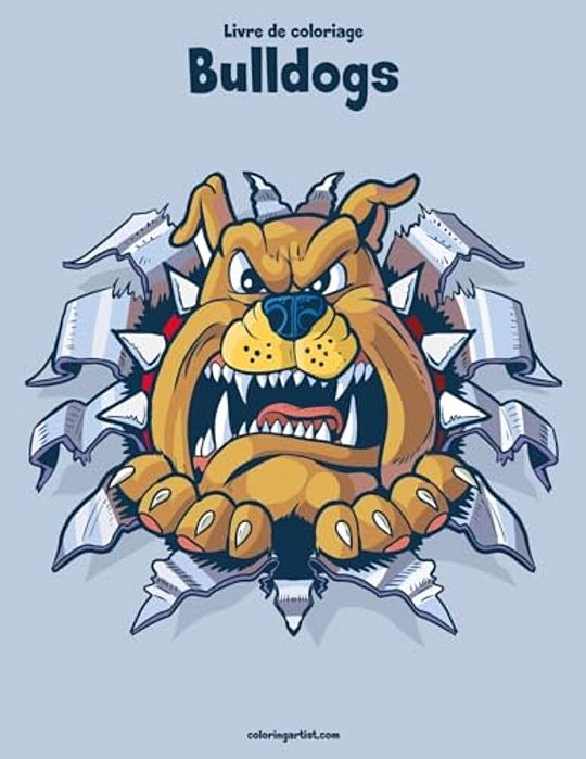 Livre De Coloriage Bulldogs 1-..