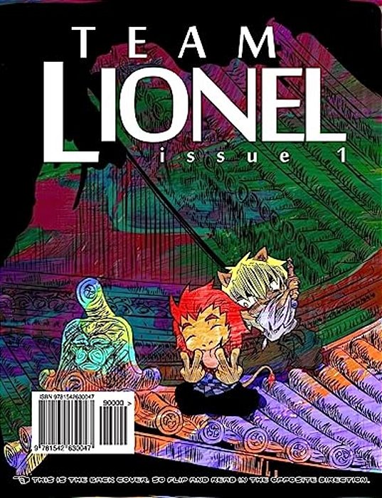 Ninjanimals Action: Team Lionel: Comic & Card Game Book-..