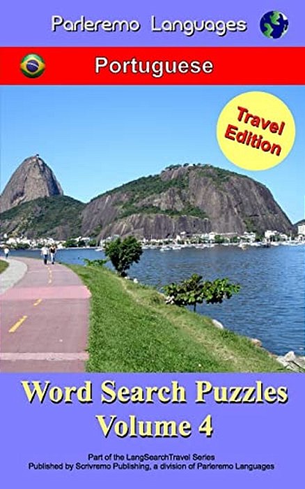 Parleremo Languages Word Search Puzzles Travel Edition Portuguese - Volume 4-..