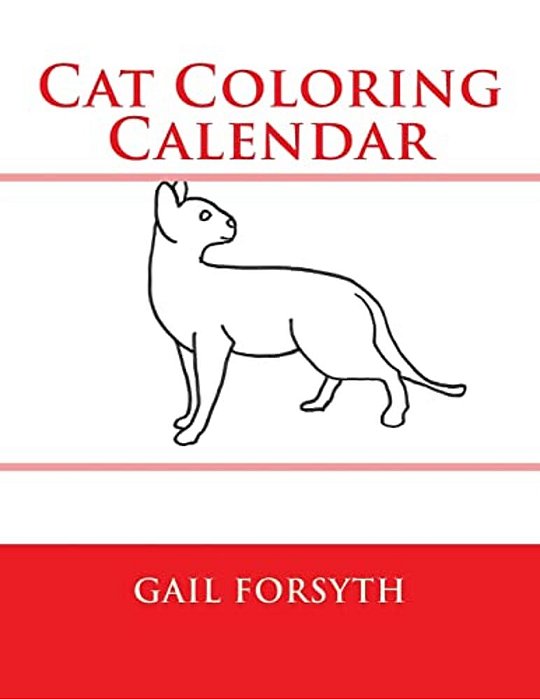 Cat Coloring Calendar-..