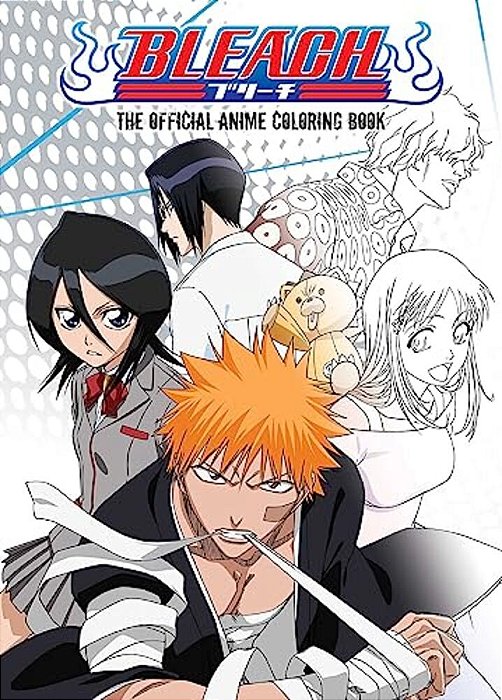 Bleach: The Official Anime Coloring Book-..