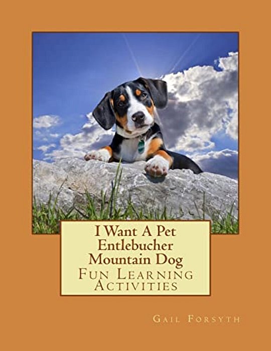 I Want A Pet Entlebucher Mountain Dog: Fun Learning Activities-..