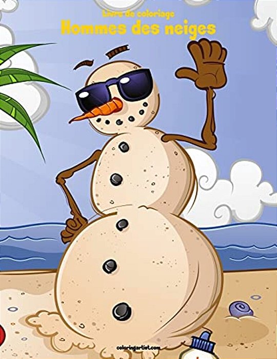 Livre De Coloriage Hommes Des Neiges 2-..