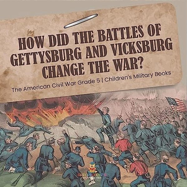 How Did The Battles Of Gettysburg And Vicksburg Change The War? The American Civil War Grade 5 Children's Military Books-..