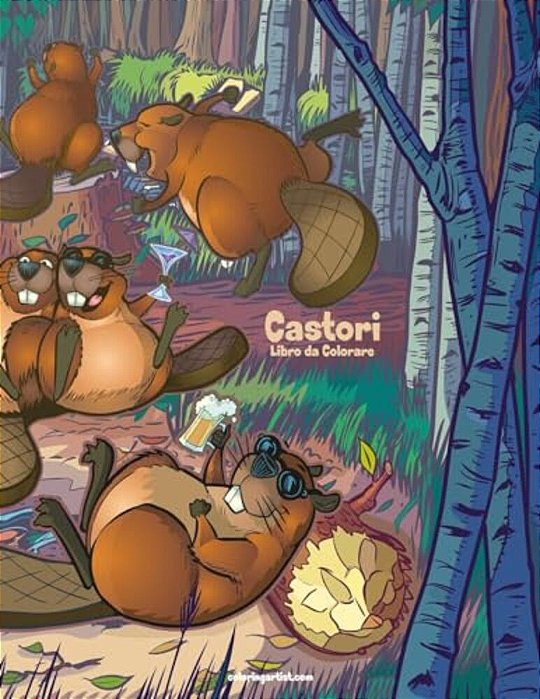 Castori Libro Da Colorare 1-..