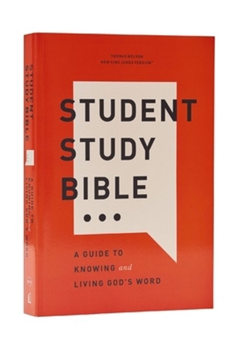 Student Study Bible: A Guide To Knowing And Living God's Word (Nkjv, Softcover, Red Letter, Comfort Print)-..