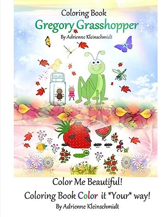 Gregory Grasshopper Coloring Book-..