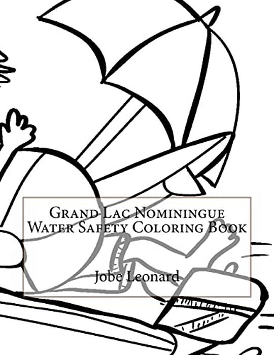 Grand Lac Nominingue Water Safety Coloring Book-..
