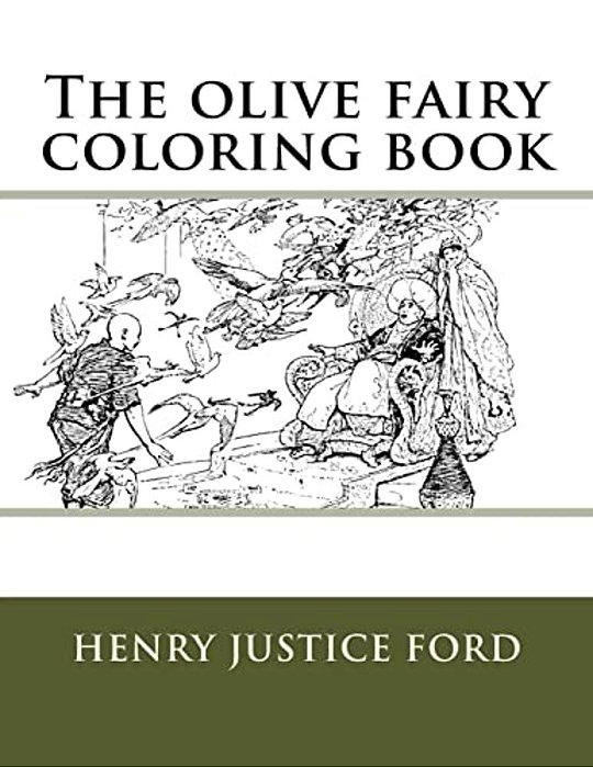 The Olive Fairy Coloring Book-..