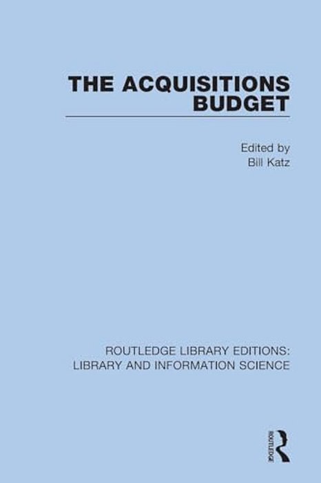 The Acquisitions Budget-..