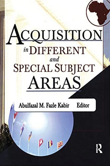 Acquisition In Different And Special Subject Areas-..