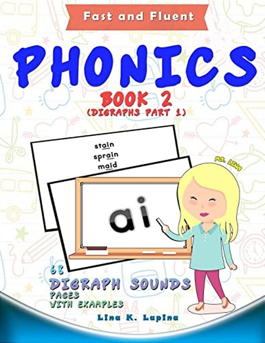 Phonics Flashcards (Digraph Sounds): 68 Flash Cards With Examples-..