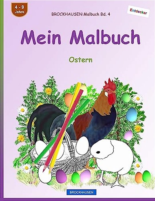 Brockhausen Malbuch Bd. 4 - Mein Malbuch: Ostern-..
