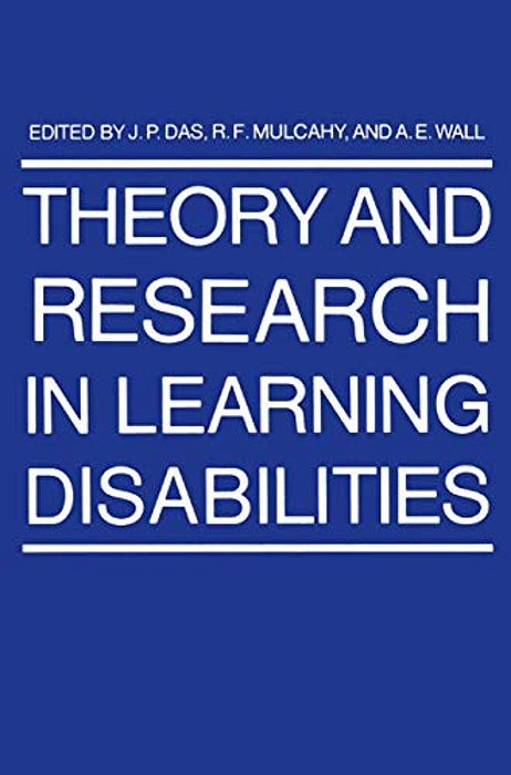 Theory And Research In Learning Disabilities-..