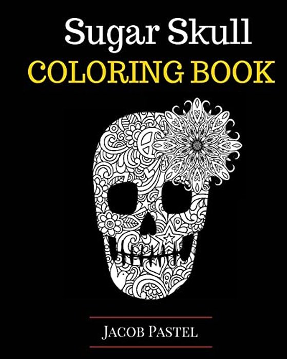 Sugar Skull Coloring Book-..