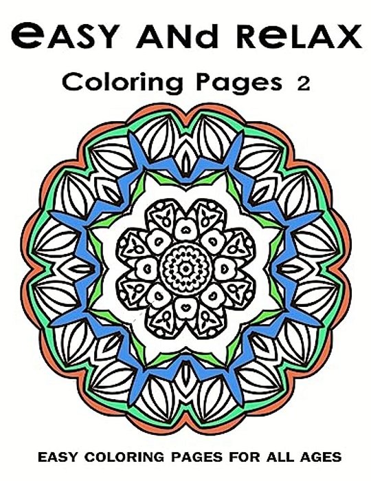Easy And Relax Coloring Pages 2-..