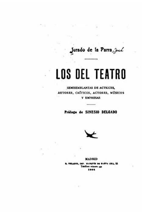Los Del Teatro, Semisemblansas De Actrices, Autores, Criticos, Actores-..