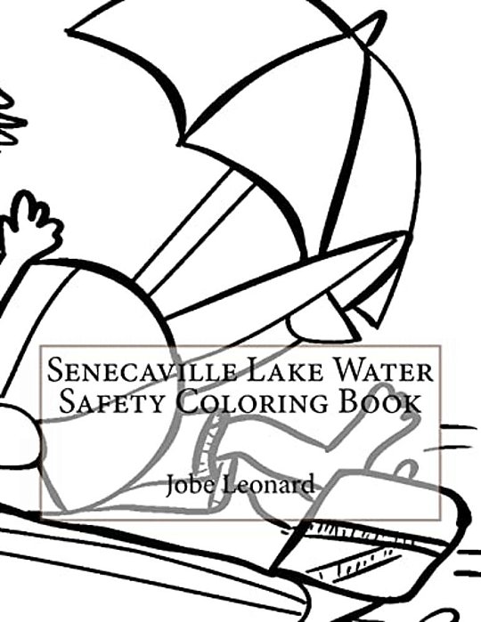 Senecaville Lake Water Safety Coloring Book-..