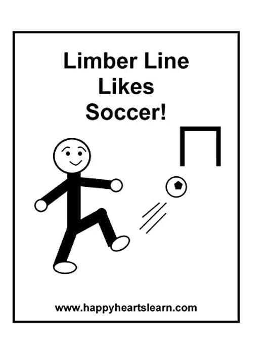 Limber Line Likes Soccer!-..