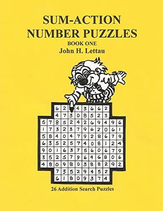 Sum Action Number Puzzles-Book 1-..