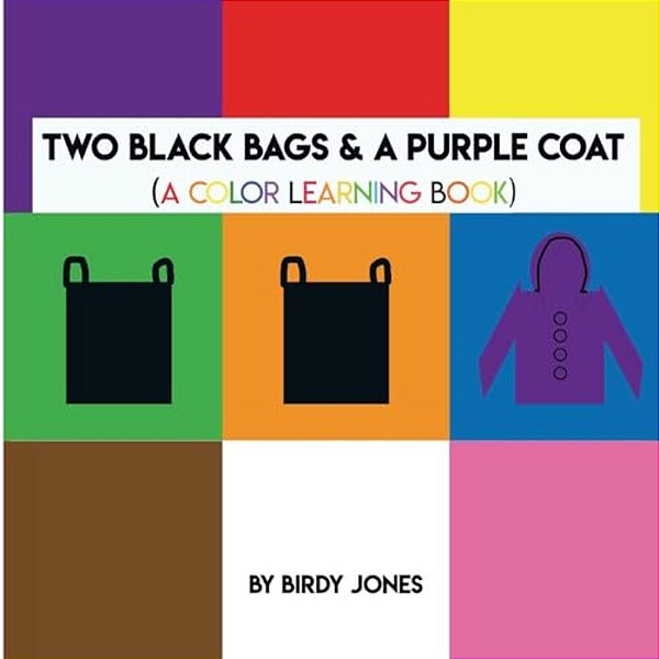 Two Black Bags & A Purple Coat-..