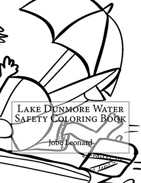 Lake Dunmore Water Safety Coloring Book-..